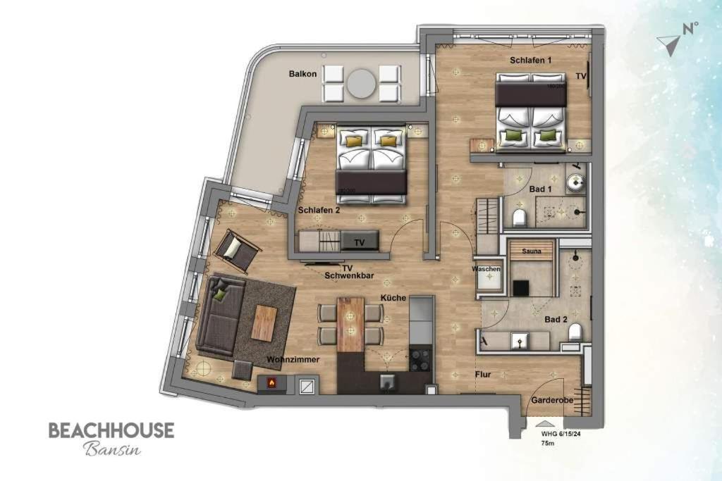Beachhouse Bansin App 06 Heringsdorf  Eksteriør bilde